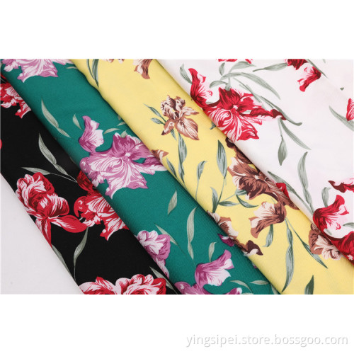 In Stock Soft Twill Textiles Printing Fabrics Rayon